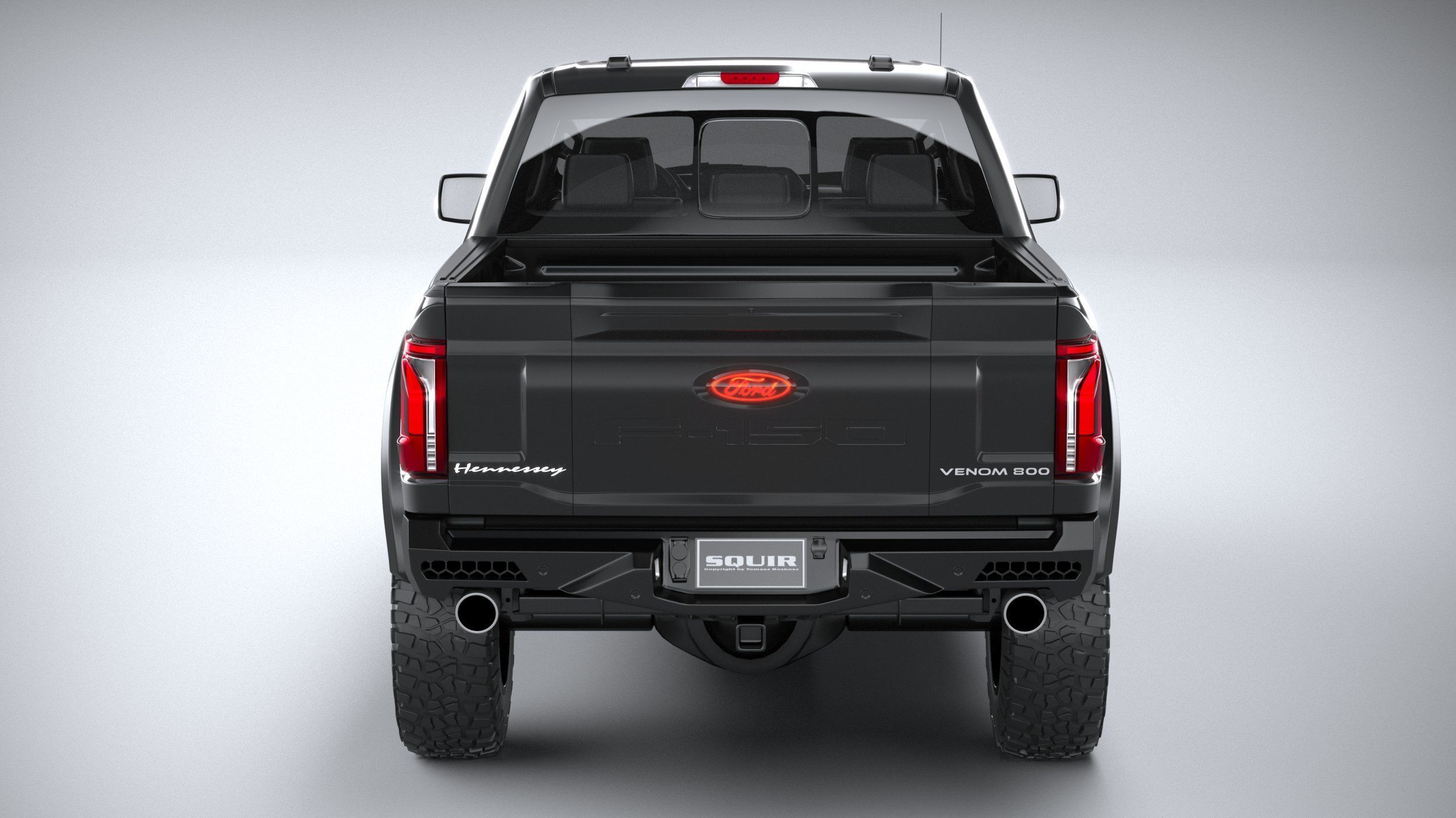 Hennessey Venom 800 F-150 2024 3D model_4