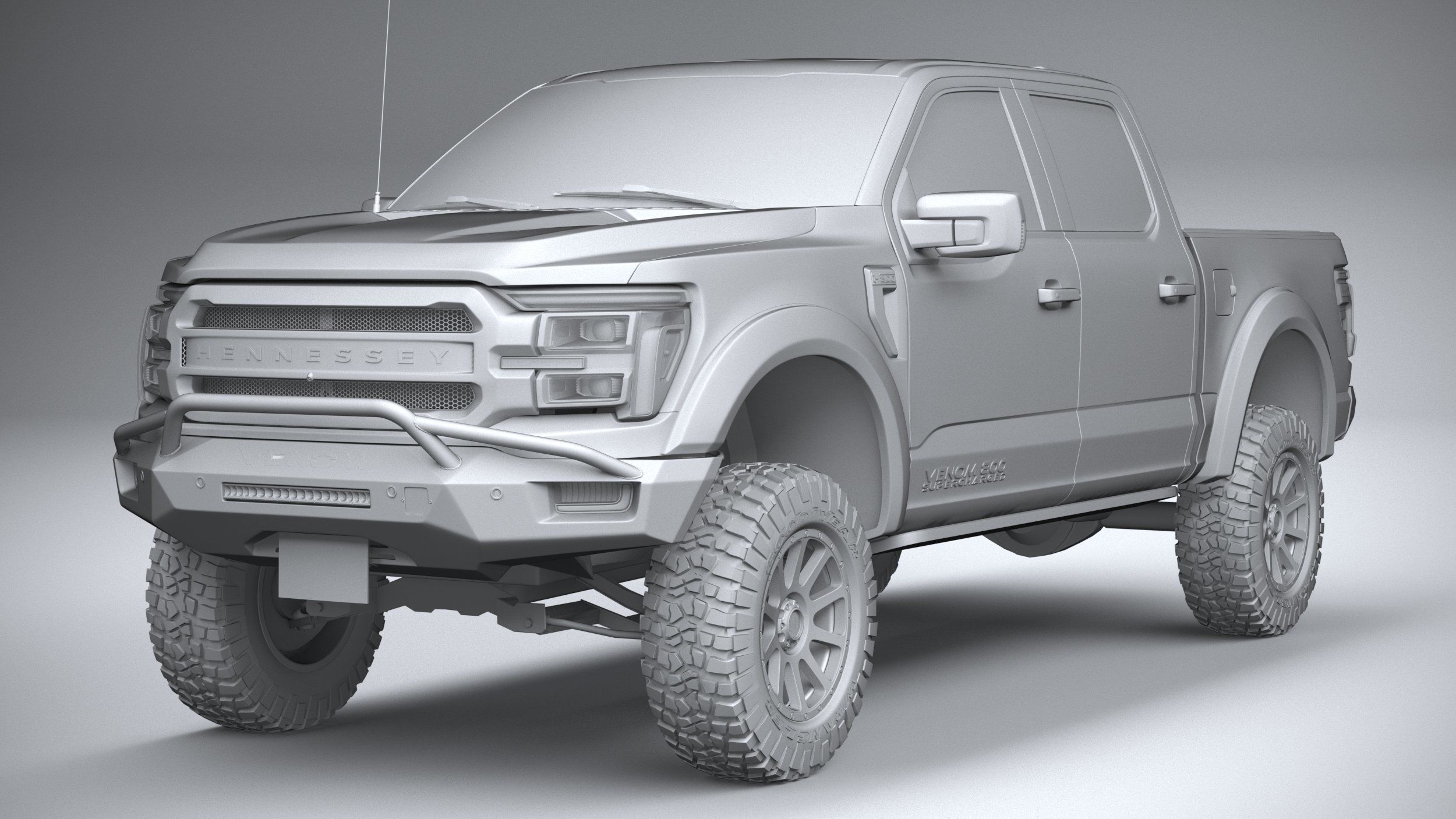 Hennessey Venom 800 F-150 2024 3D model_20