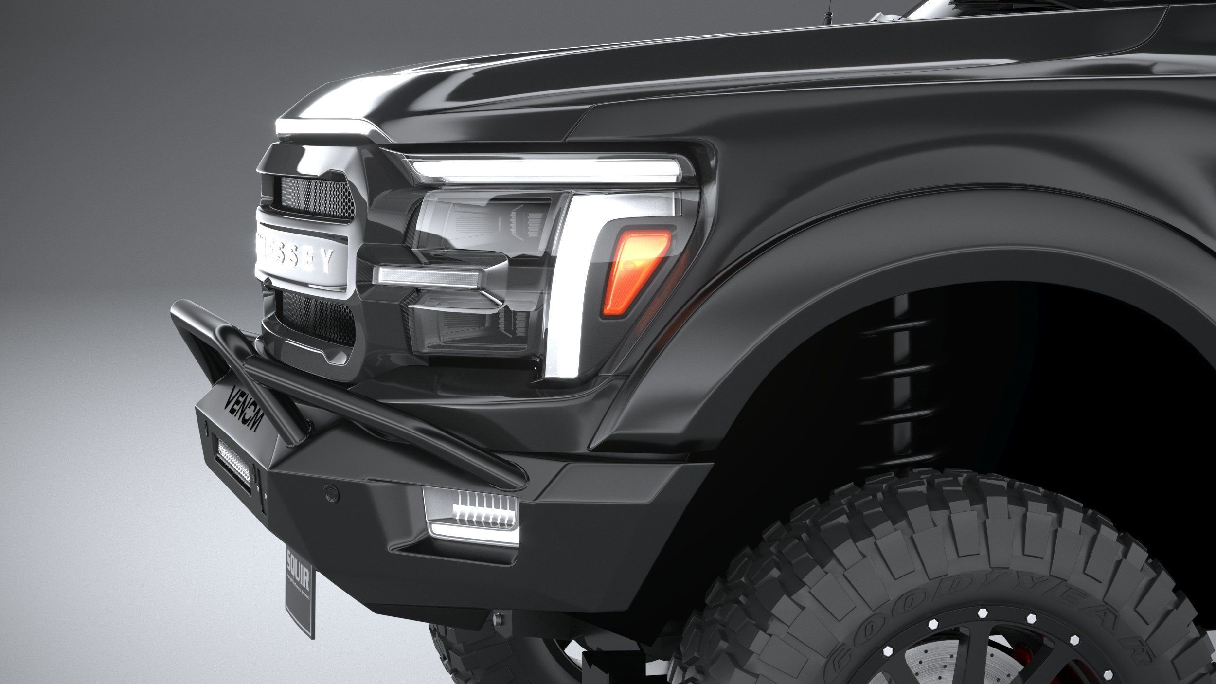 Hennessey Venom 800 F-150 2024 3D model_3