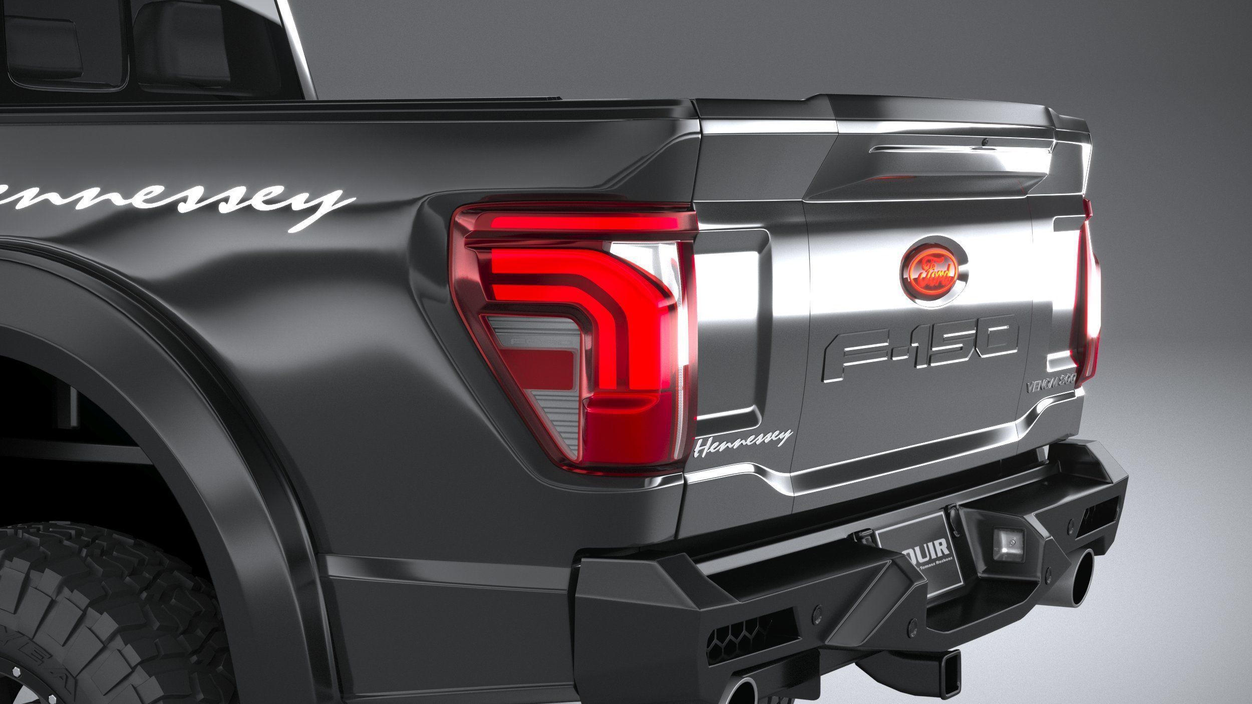 Hennessey Venom 800 F-150 2024 3D model_6