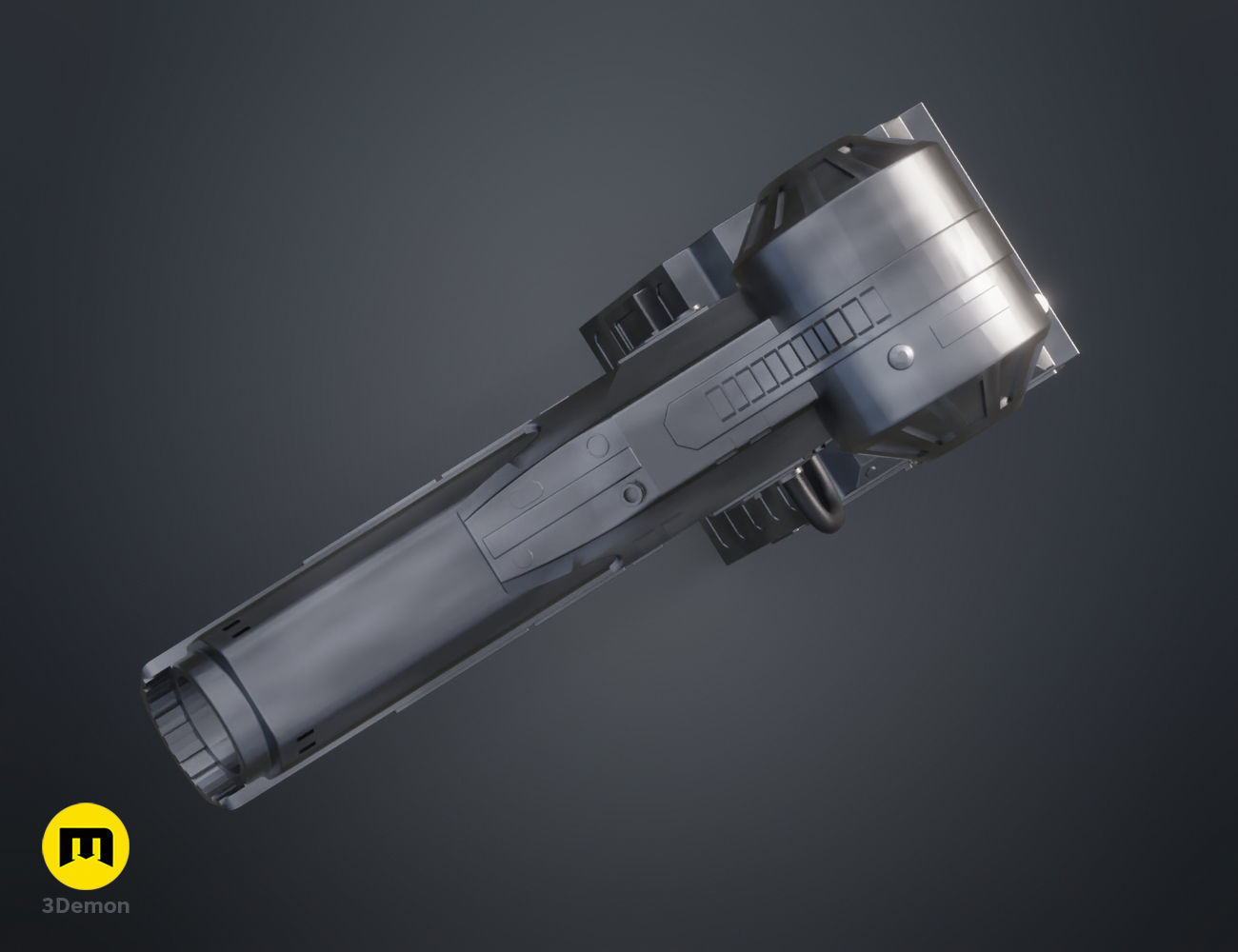 Jungle Hunter Predator Plasmacaster 3D print model_2