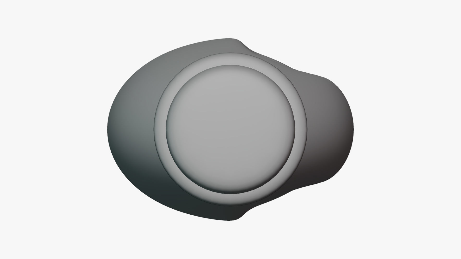 Basic Bleach Bottle - Geometry Only No Textures No Materials 3D model_3