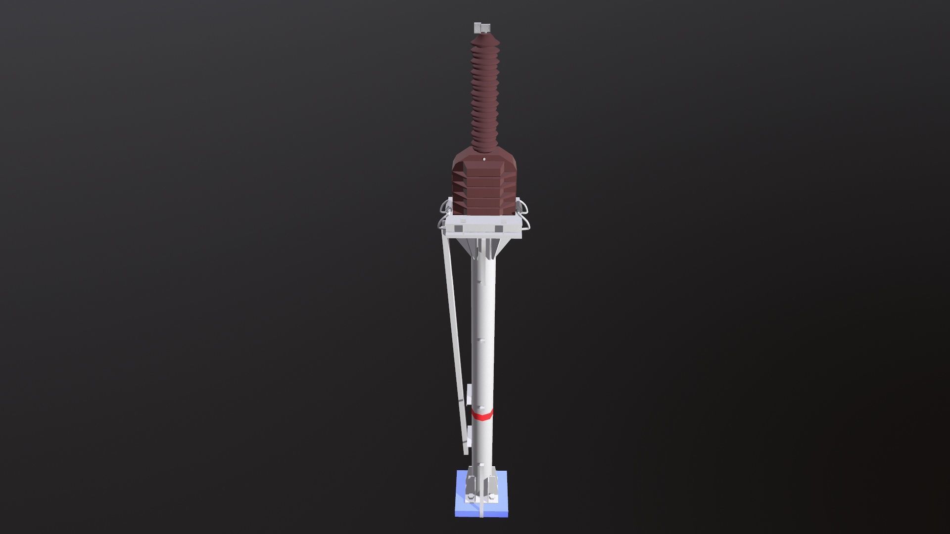 VT Transformer Low-poly 3D model_7