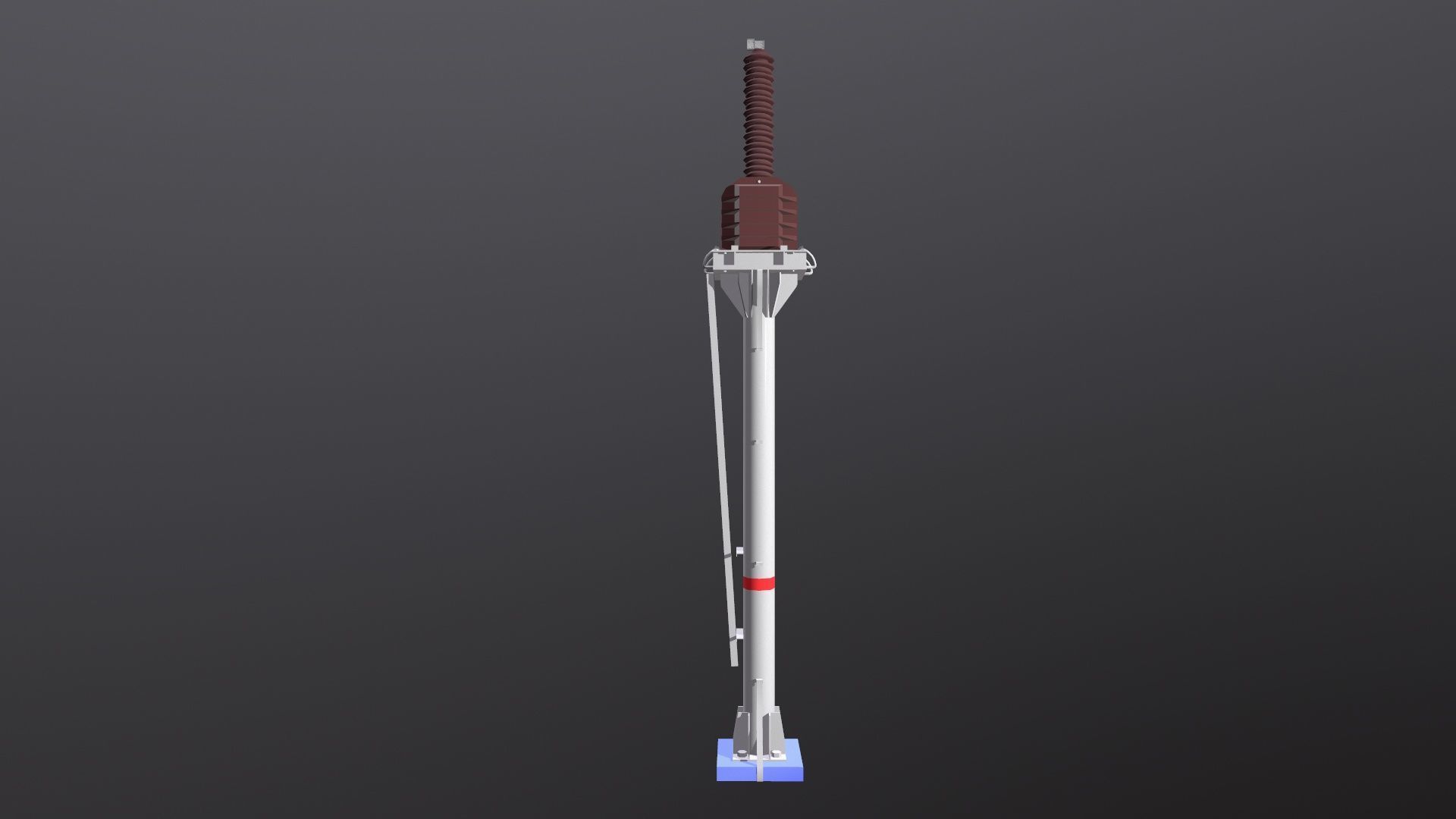 VT Transformer Low-poly 3D model_2