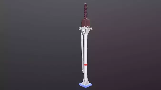 VT Transformer Low-poly 3D model