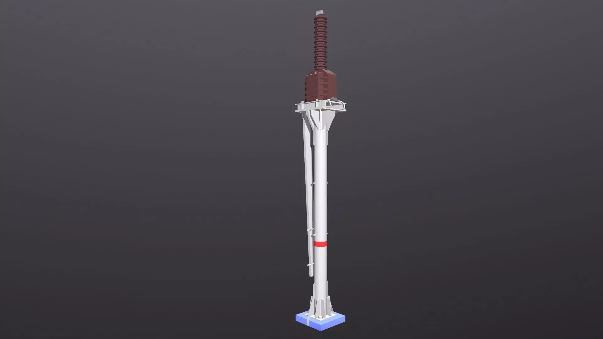 VT Transformer Low-poly 3D model_0