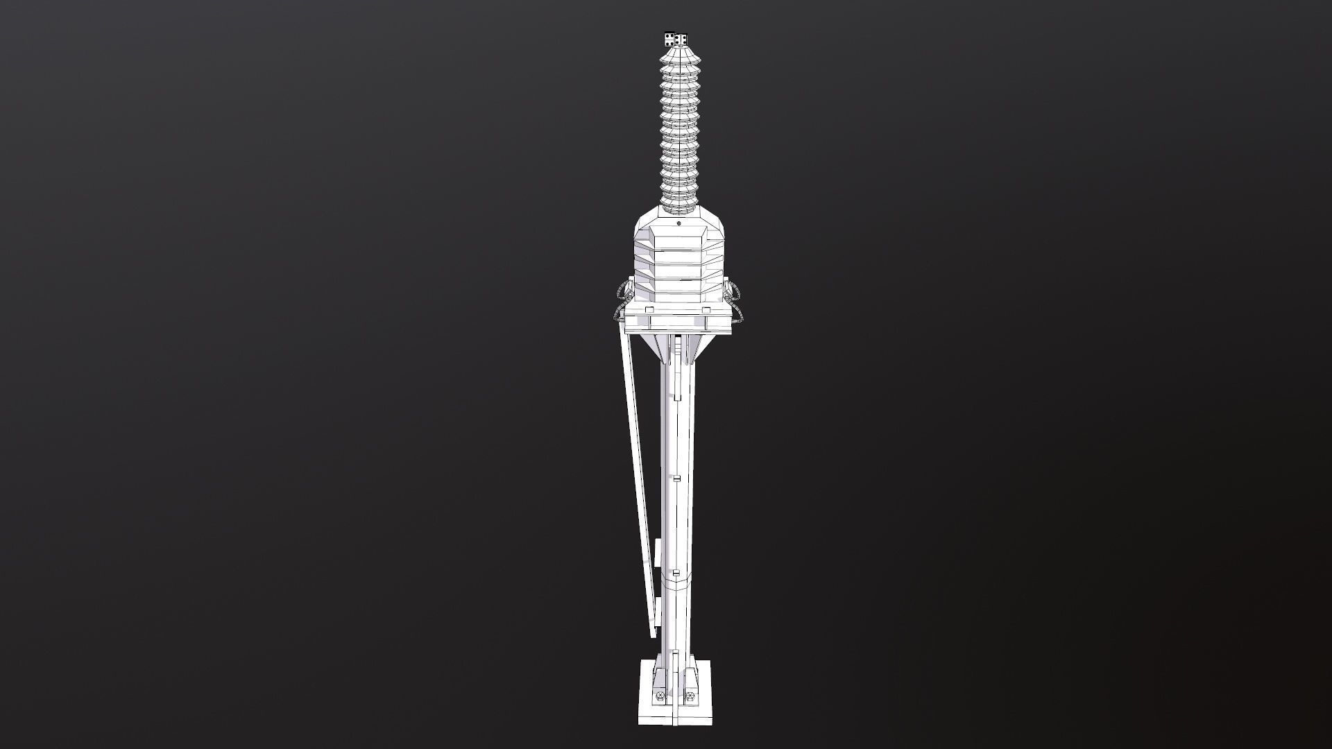 VT Transformer Low-poly 3D model_8