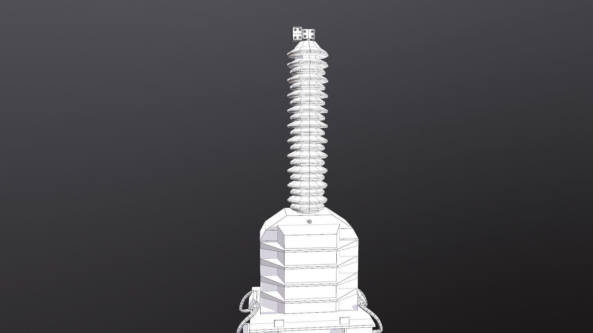 VT Transformer Low-poly 3D model_10