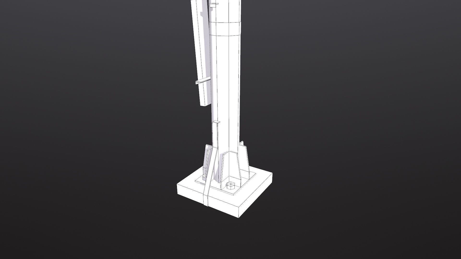VT Transformer Low-poly 3D model_12