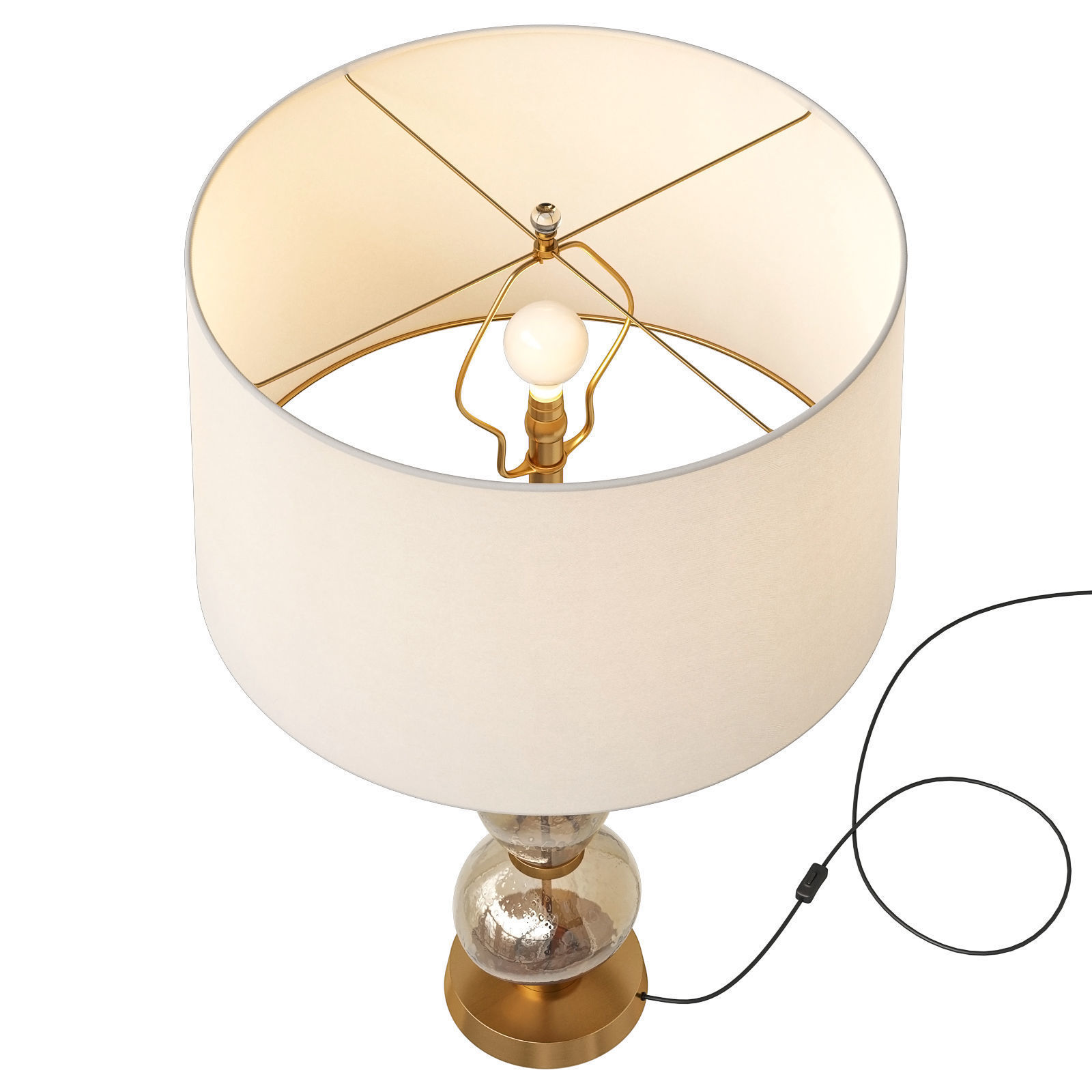 Arteriors table lamp Dreena 3D model_2