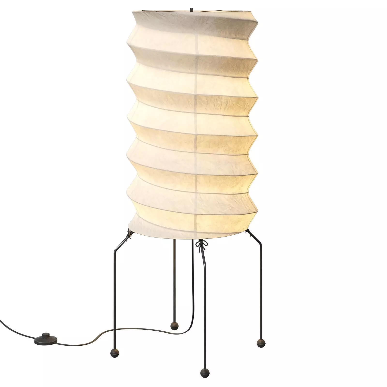 Table lamp Akari UF2-31N 3D model