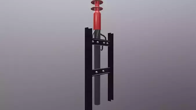 Zig Zag EQ Low-poly 3D model