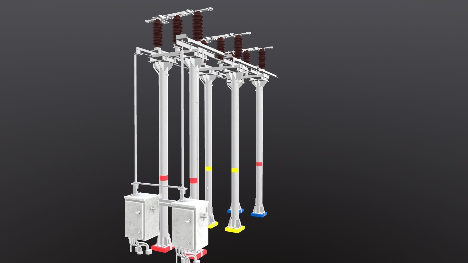 Zig Zag EQ Low-poly 3D model_7