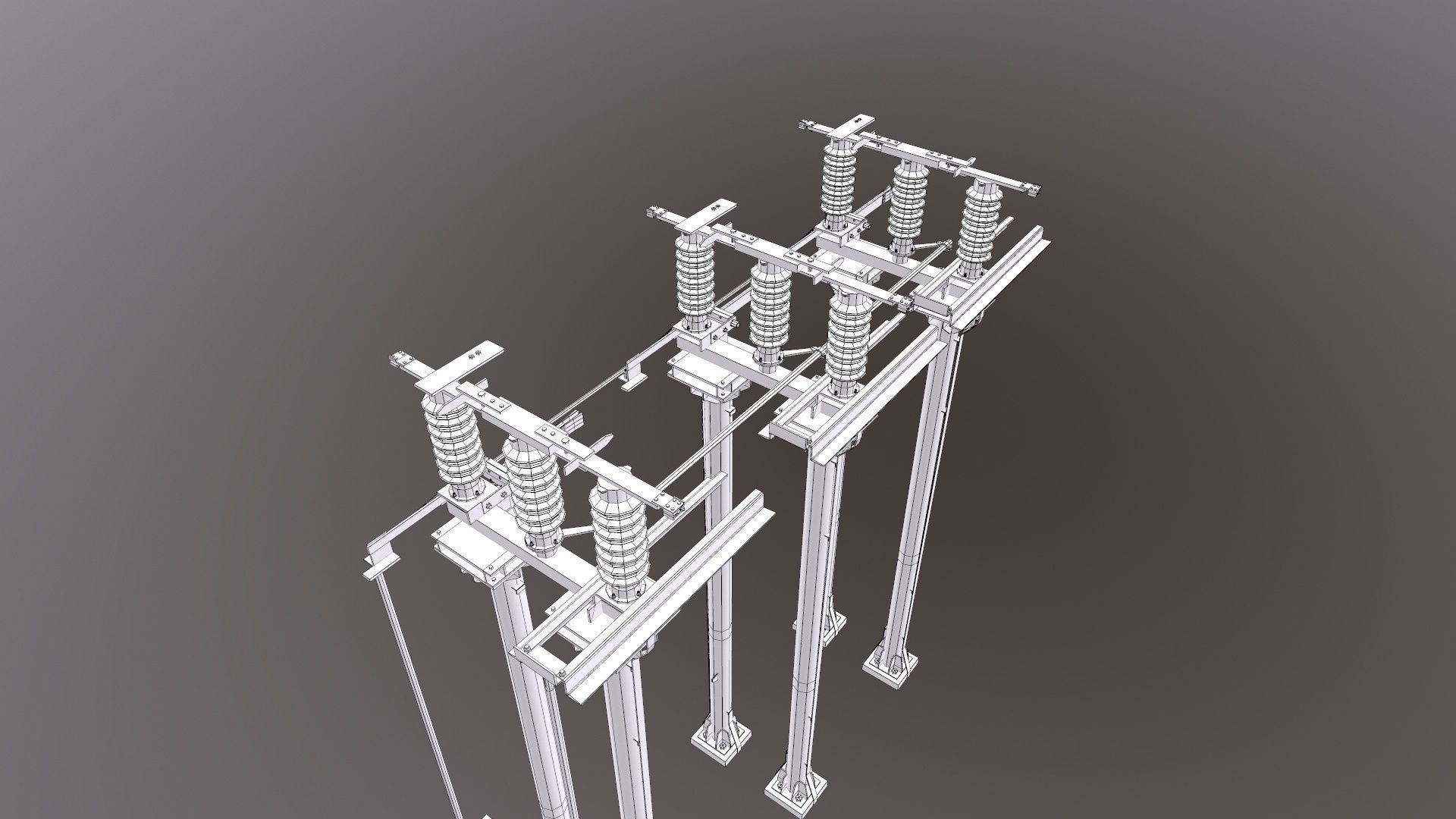 Zig Zag EQ Low-poly 3D model_12