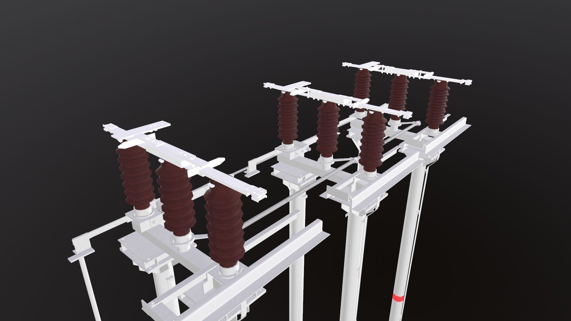 Zig Zag EQ Low-poly 3D model_10