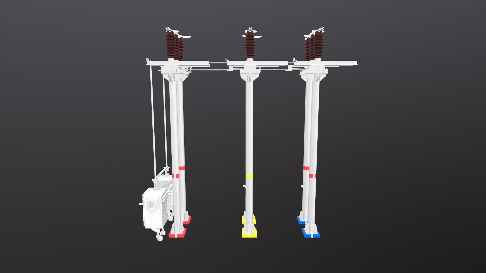 Zig Zag EQ Low-poly 3D model_6