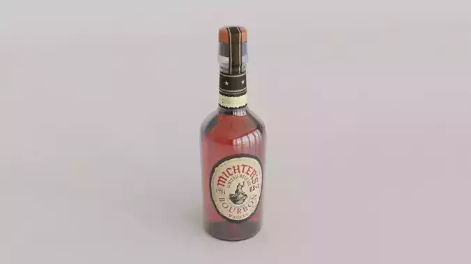 Michter Bourbon Whiskey Bottle