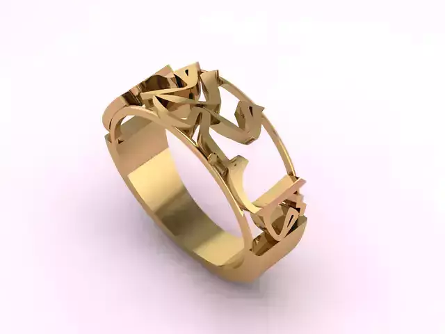 Arabic Romance Ring