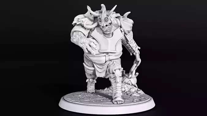 war Troll 3D print model