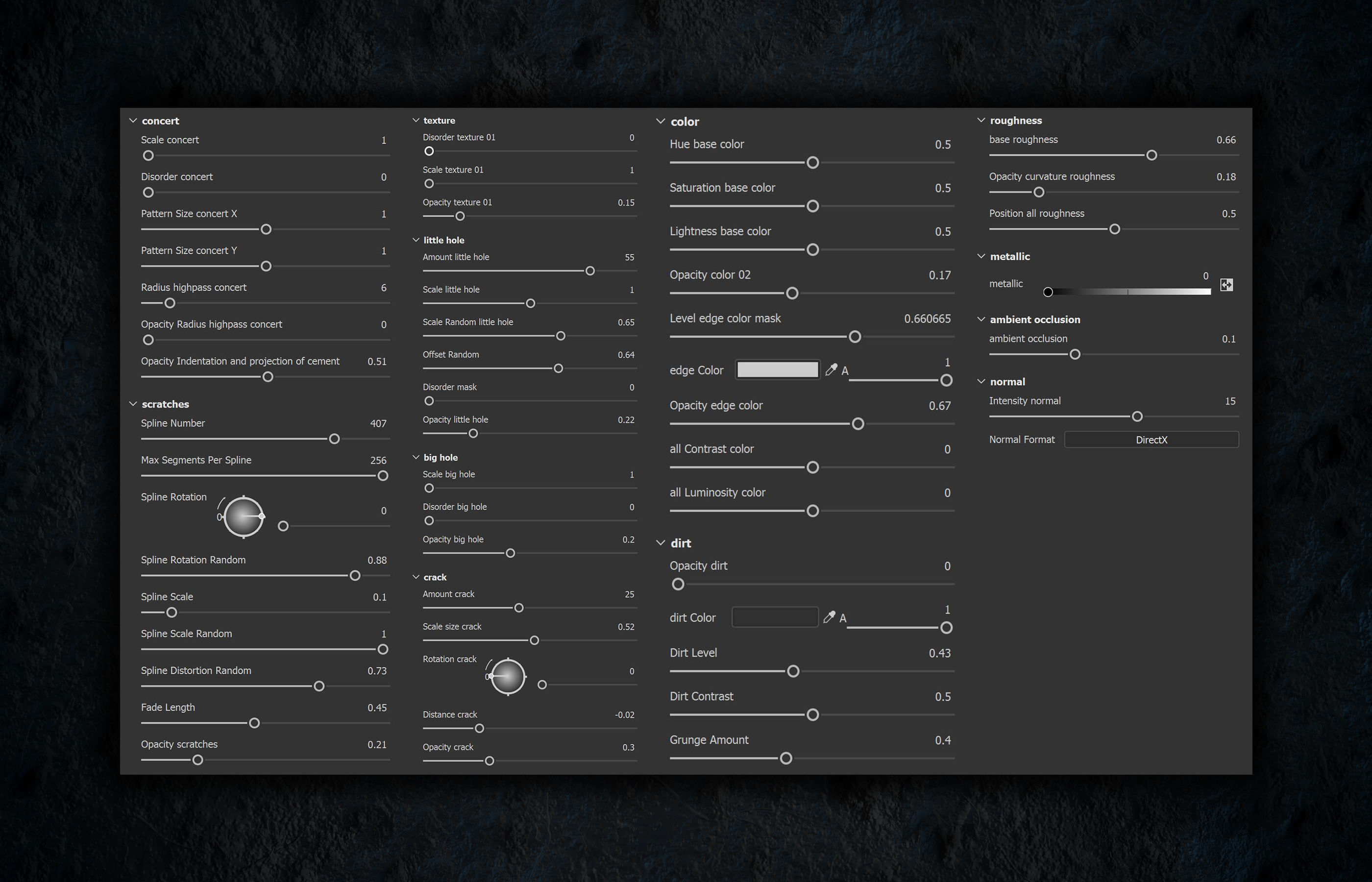 Concert Cement VOL 01 - Maps - Sbsar Texture_6