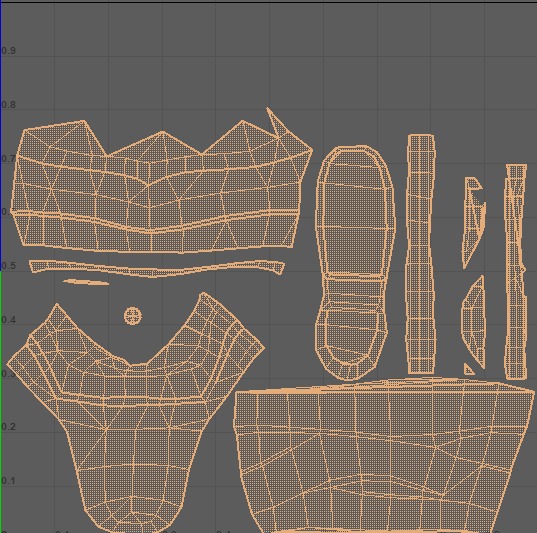 Stylized Assasin Cartoon male character Low-poly 3D model Low-poly 3D model_11