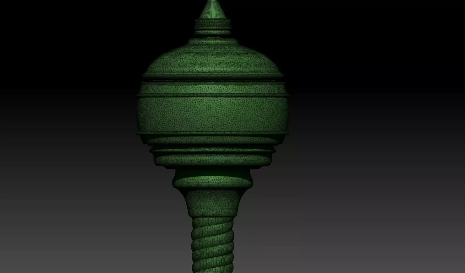 Gada Pedant - Updated Version 3D print model_11