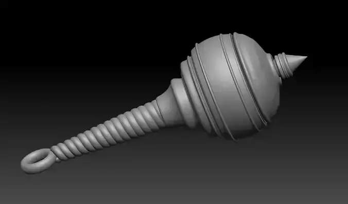 Gada Pedant - Updated Version 3D print model