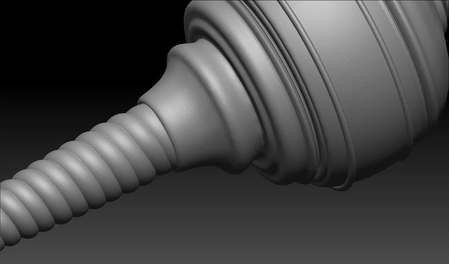 Gada Pedant - Updated Version 3D print model_8