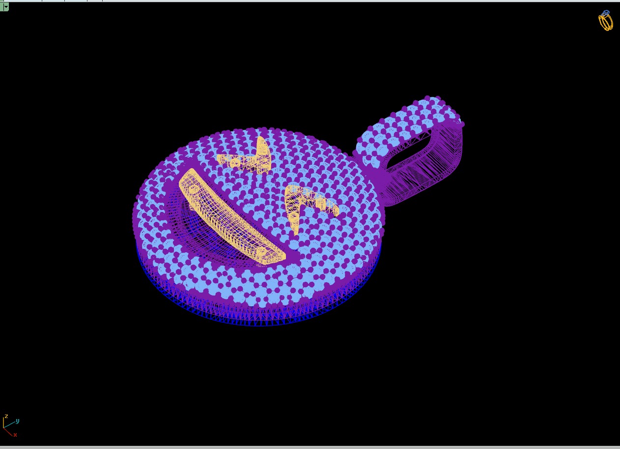 Custom Grinning Squinting Face Emoji Pendant - Emoji Pendnat 3D print model_15