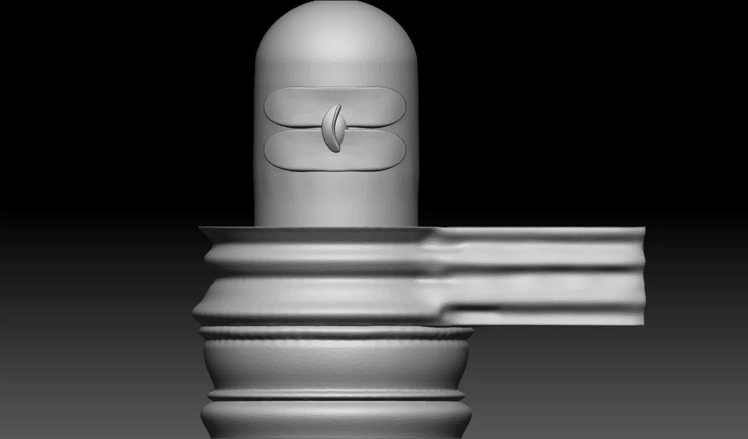 Shivling 3d Printed - Updated Version 3D print model_3