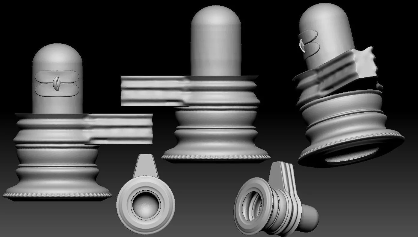 Shivling 3d Printed - Updated Version 3D print model_8
