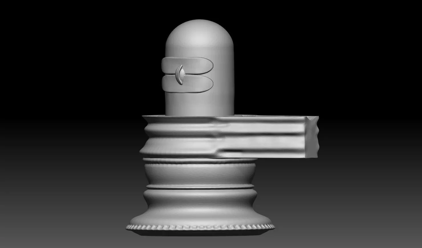 Shivling 3d Printed - Updated Version 3D print model_4