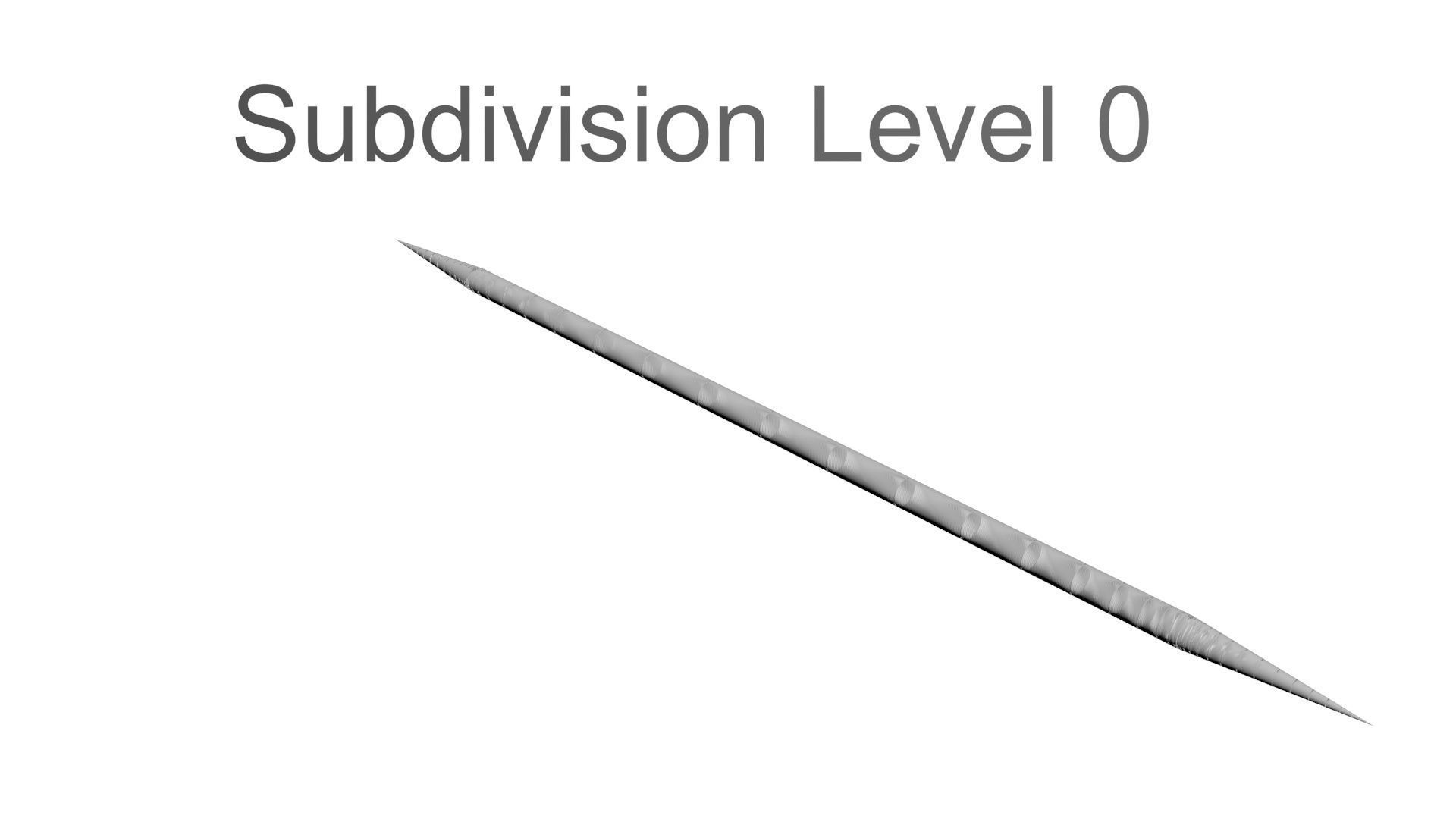 Toothpick 3D model_28