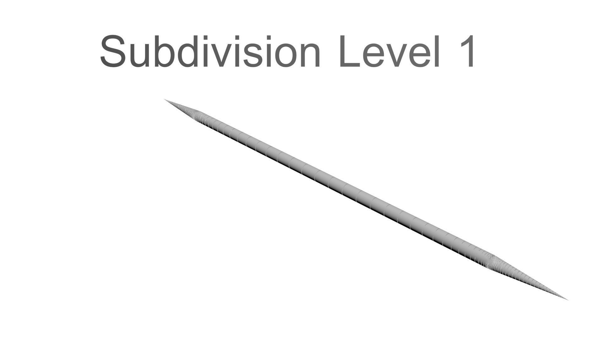 Toothpick 3D model_27