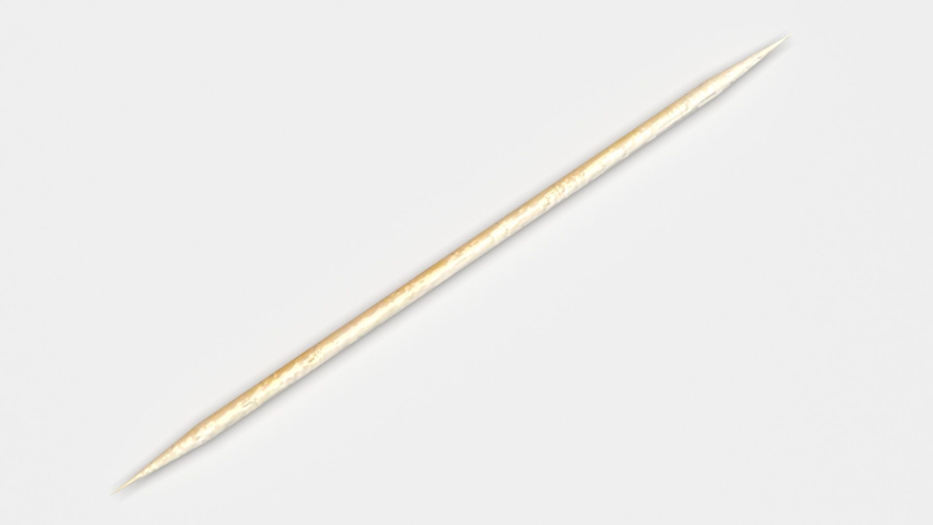 Toothpick 3D model_1