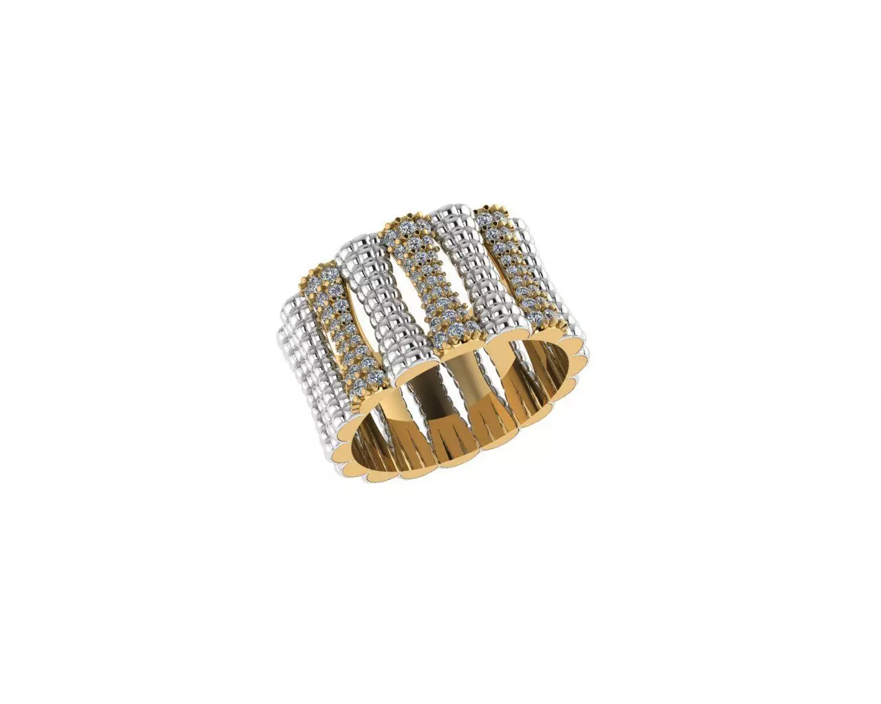 Rings 3D print model_0