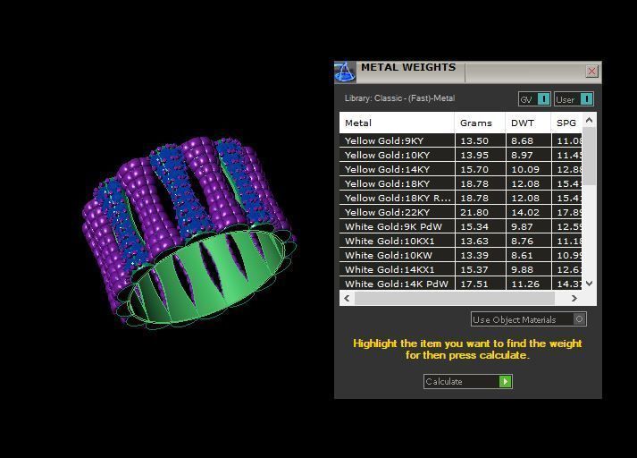 Rings 3D print model_4