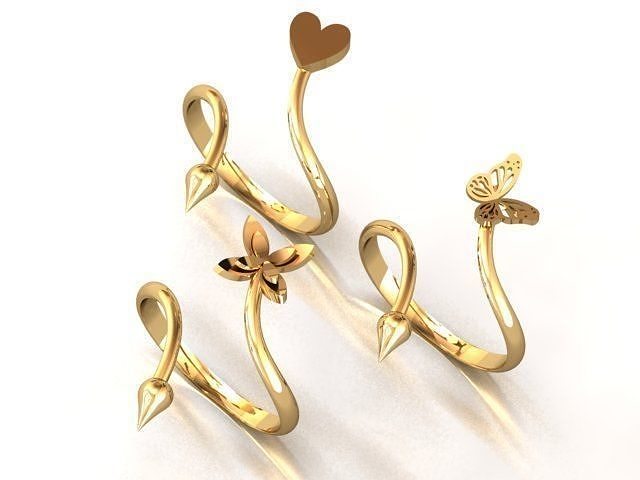 Double Sided Ring Free 3D print model