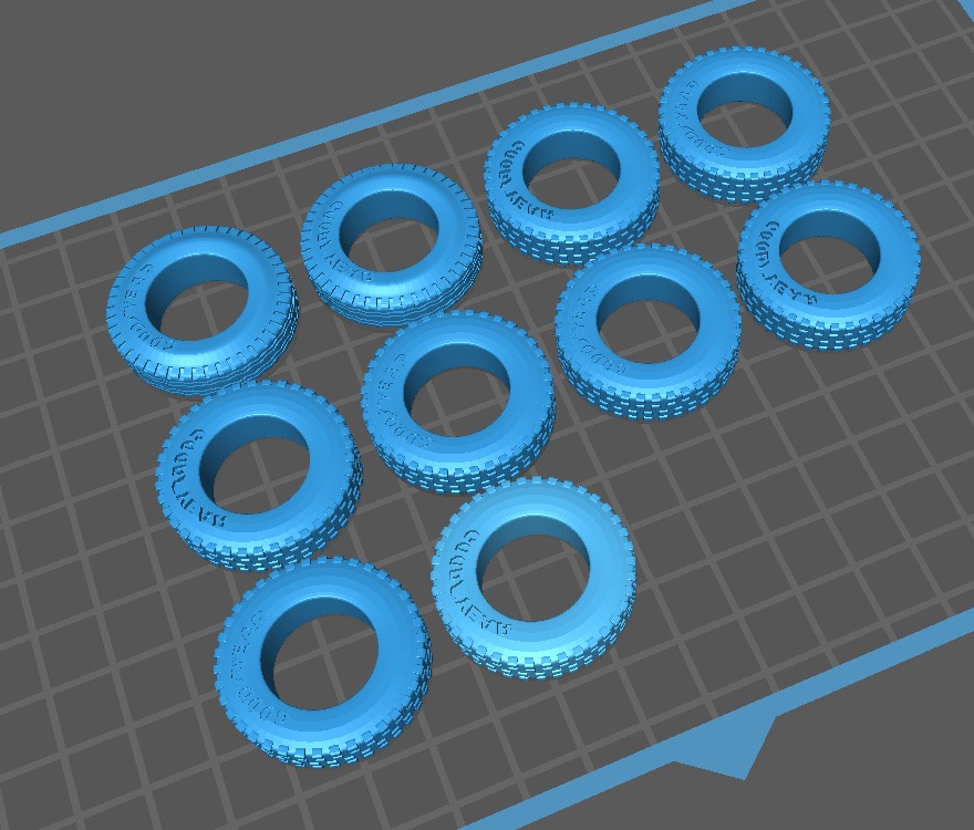 SCANIA 110 plus munck board trailer 3D print model_12