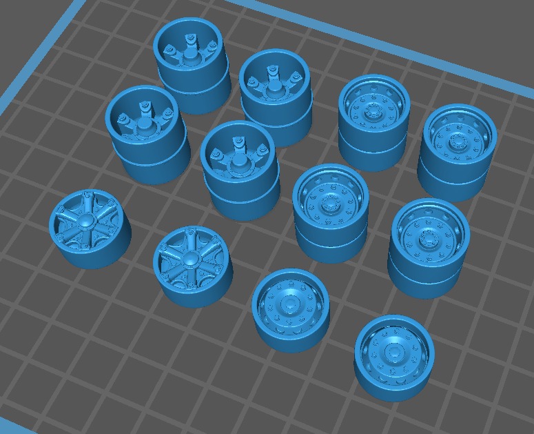 SCANIA 110 plus munck board trailer 3D print model_13