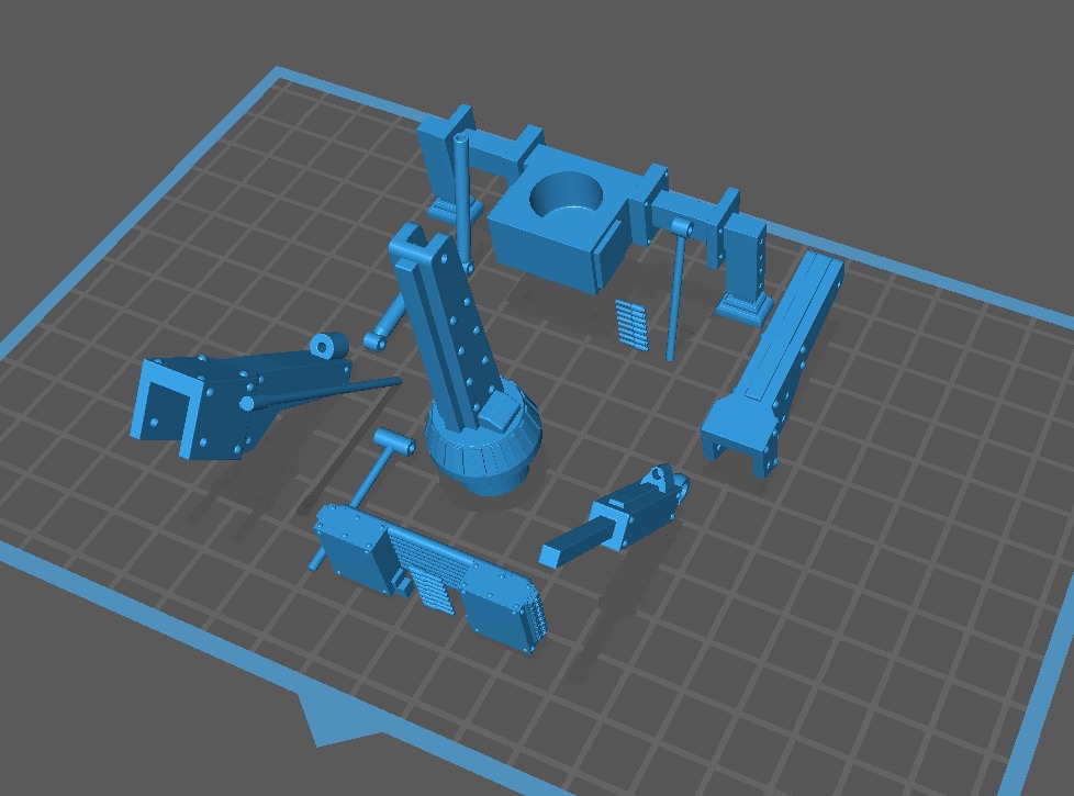 SCANIA 110 plus munck board trailer 3D print model_9