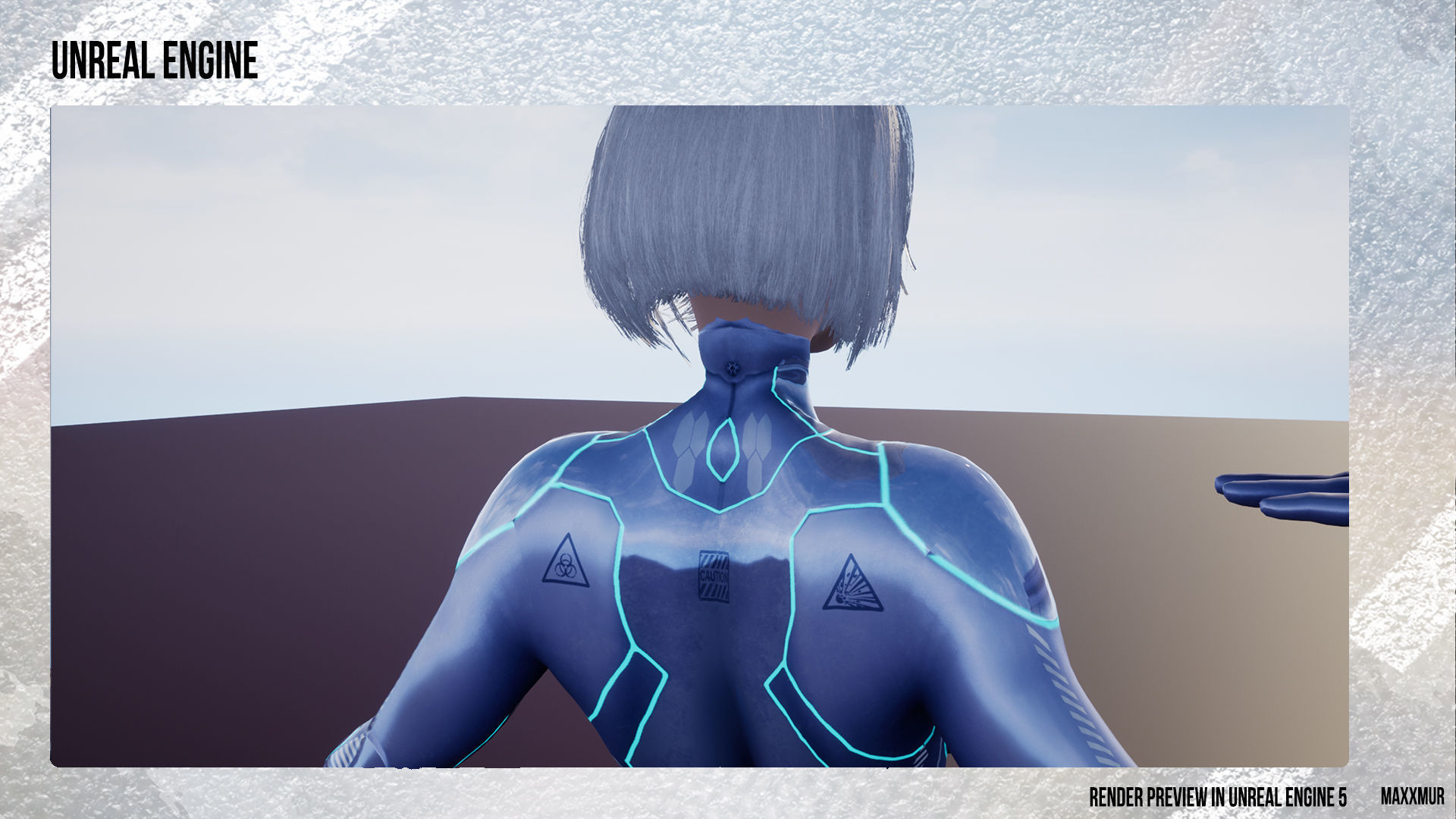 Gameready womans characters SweetBun Super Bun mini pack Low-poly 3D model_19