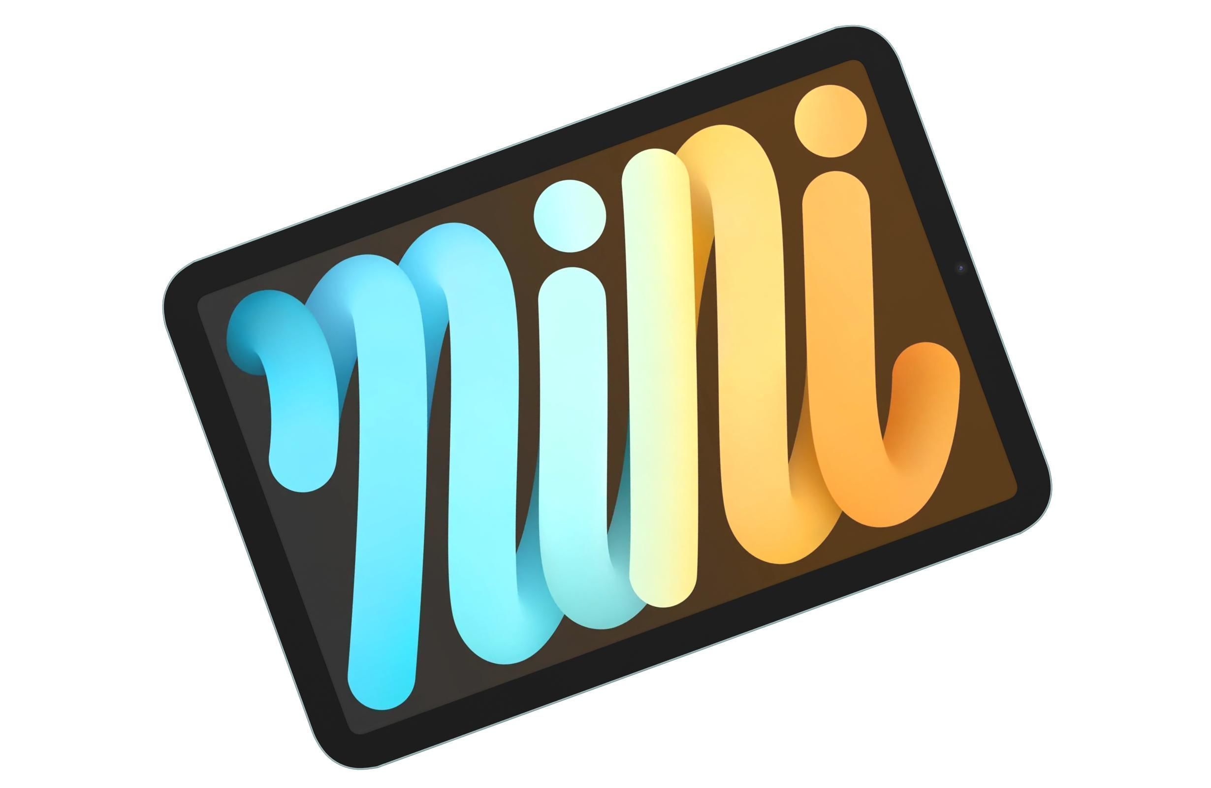 Apple iPad Mini 2024 Blue 3D model_10