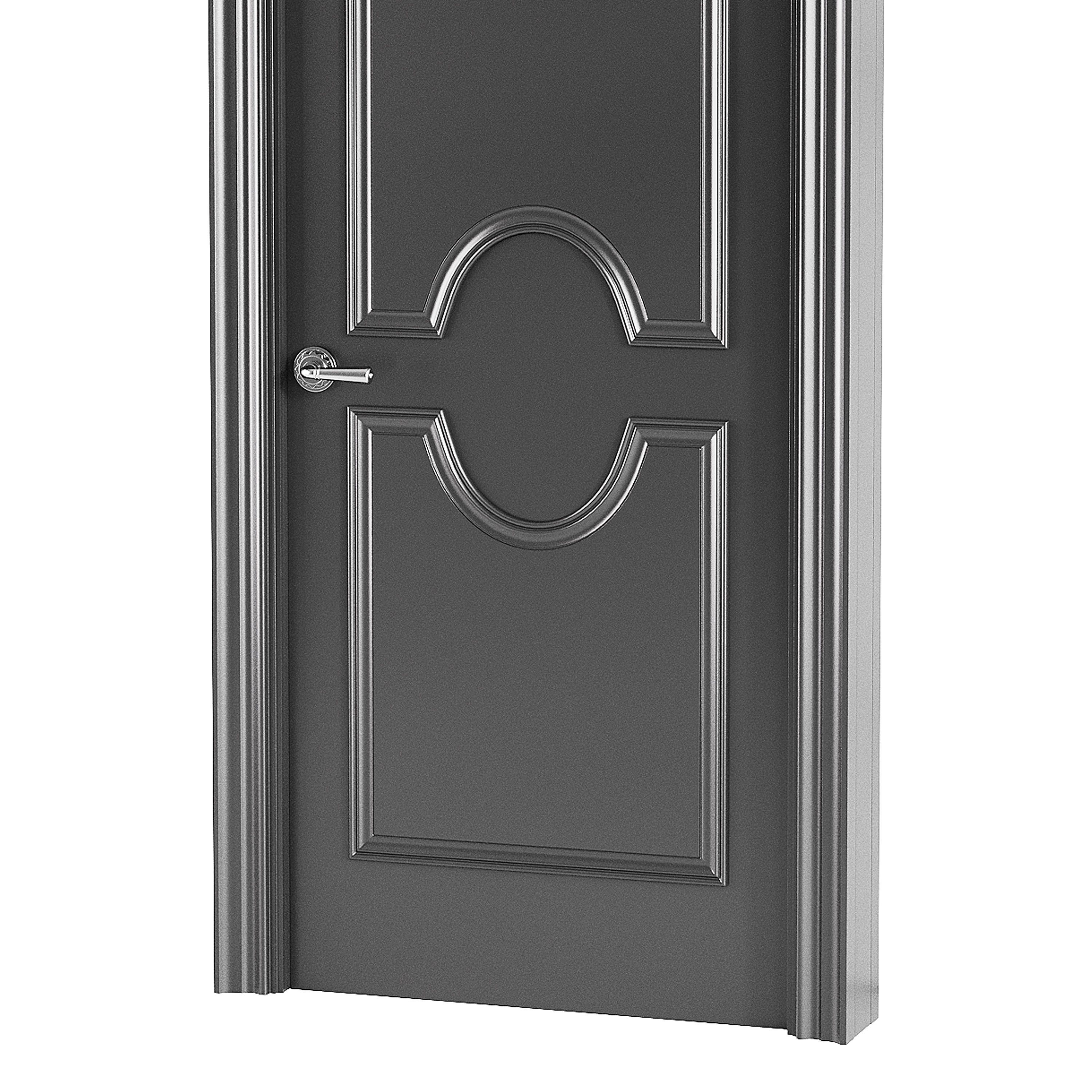 Modern entrance door 24 3D model_11