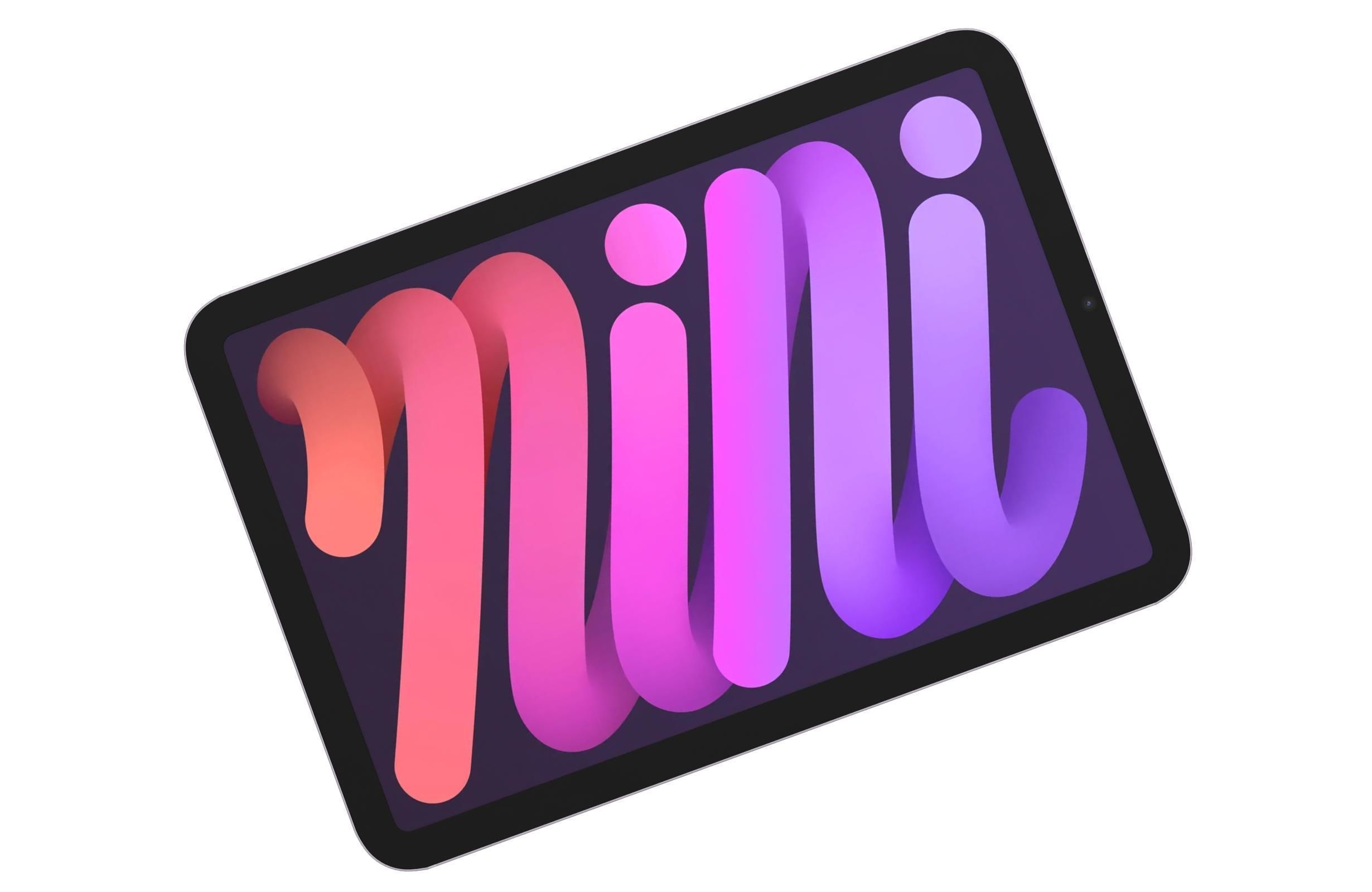 Apple iPad Mini 2024 Purple 3D model_10