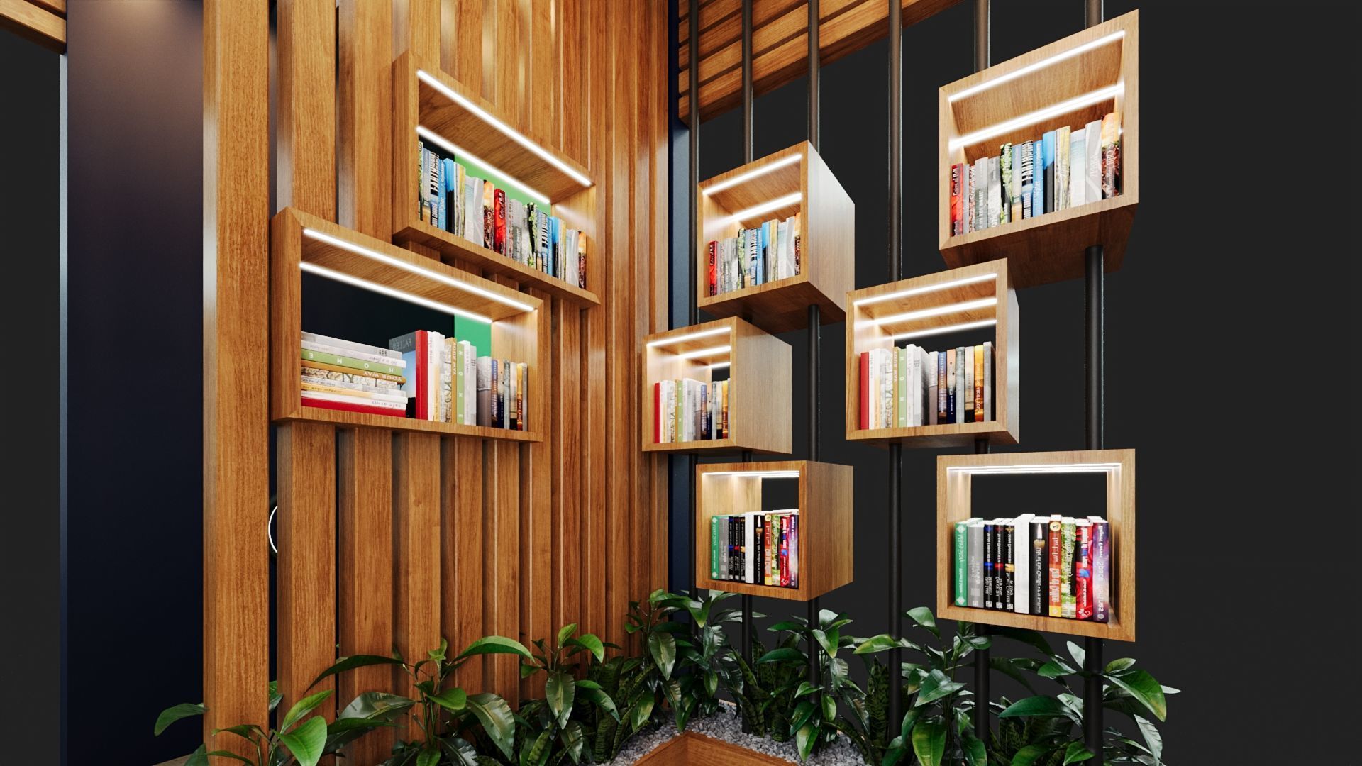 Exhibition Stand - 7m x 5m 3D model - 50m 3D model 3D model 3D model_9