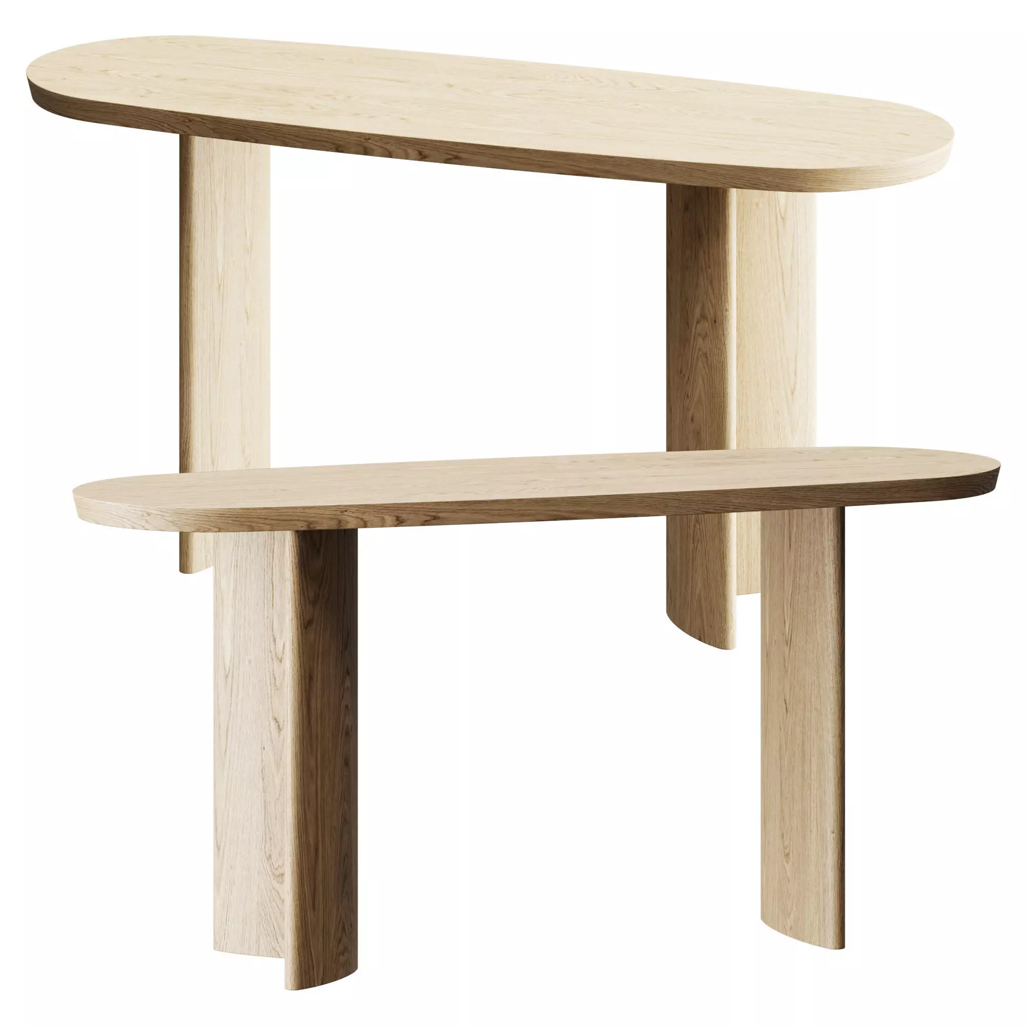 Lindner Veneer Coffee Table 3D model_0