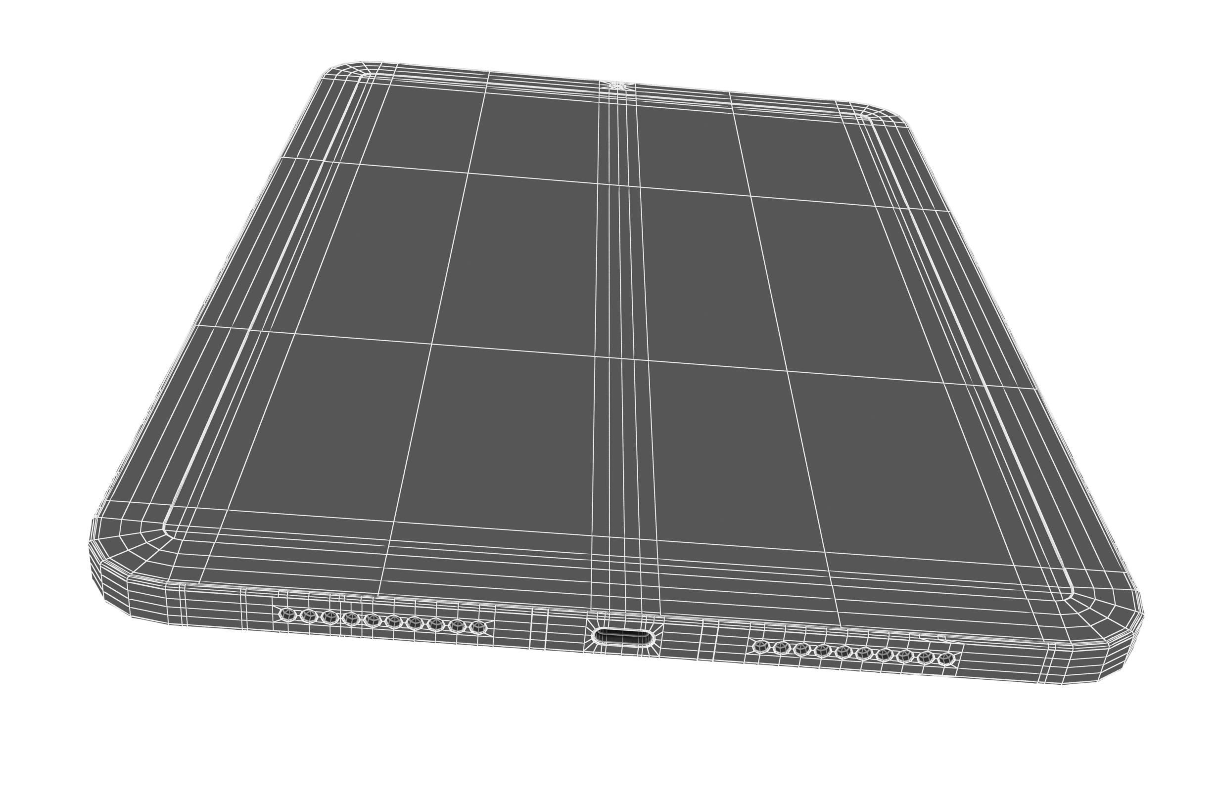 Apple iPad Mini 2024 All Colors 3D model_44