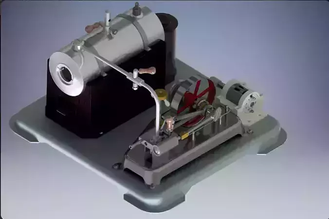 air powered steam engine