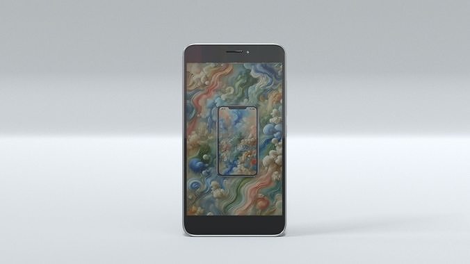 laos 612 Phone Concept Low-poly 3D model
